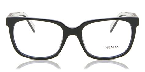 prada pr 17sv 1ab1o1|Prada PR 17SV 1AB1O1 Glasses Black .